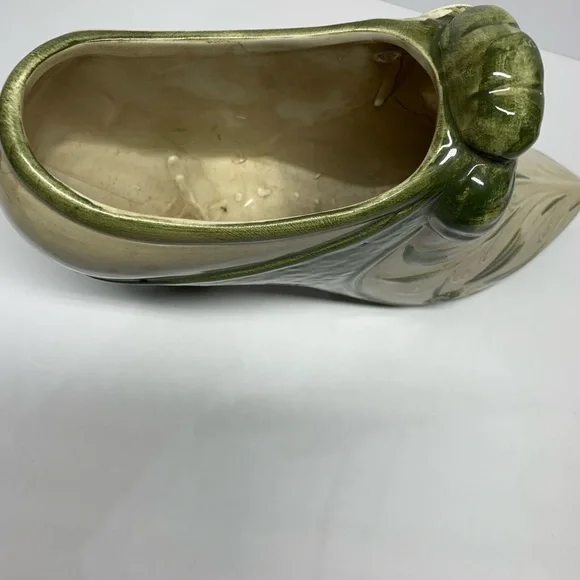 Faience High Heel Boot Figurine – Italy, Late 19th Century,